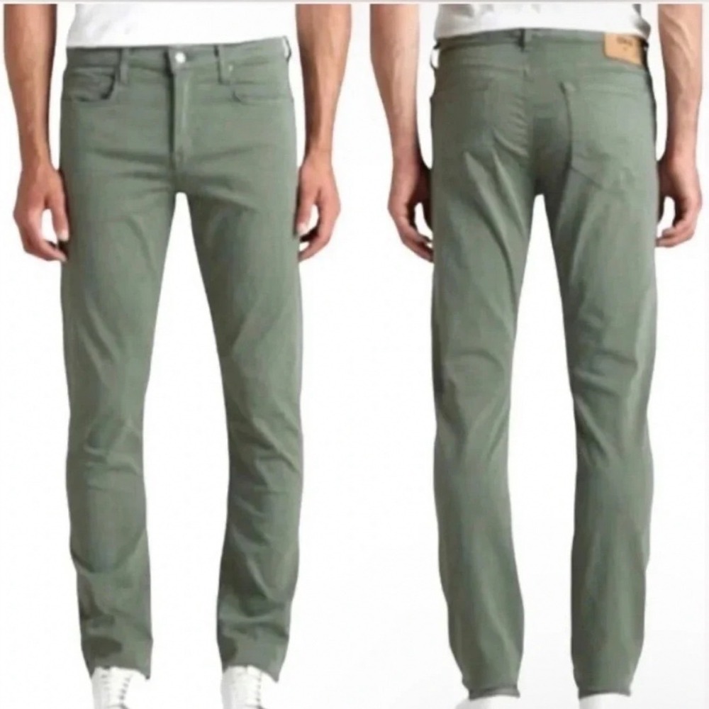NEW EDWIN Maddox Endurance Designer Slim Straight Jeans Sage Size 31‎ (30x31)